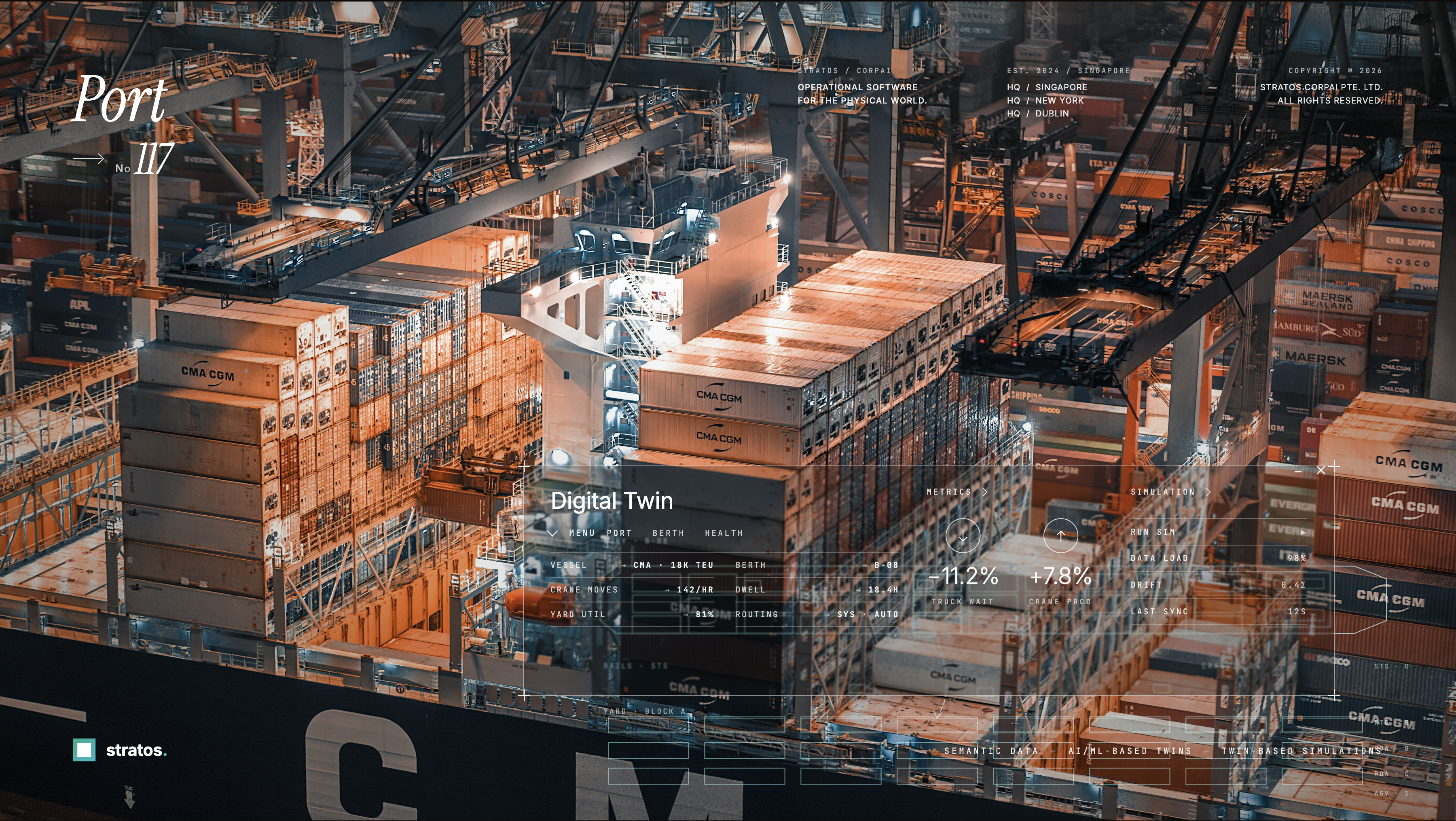 Port 117 — Digital Twin